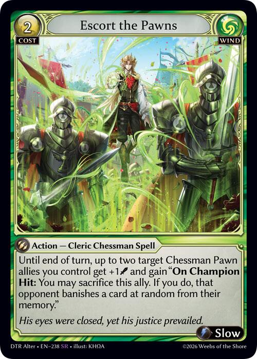 Escort the Pawns (238) [Distorted Reflections Alter Edition]