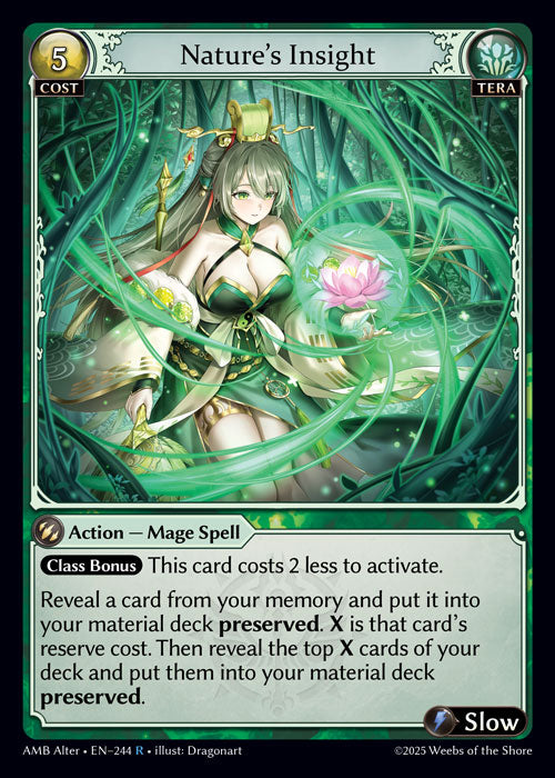 Nature's Insight (244) [Mortal Ambition Alter Edition]